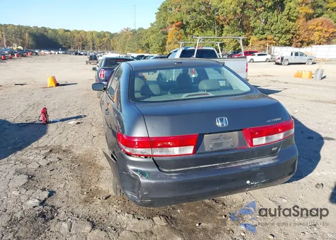 2004 Honda Accord 2.4 Ex из США, поврежденный, VIN 1HGCM56854A134743